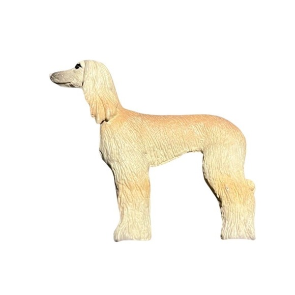 Schleich 13745 Afghan Hound Dog Retired 2013 Farm Life Figure Blonde Vtg Toy - Picture 2 of 10